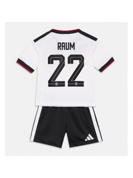Detské Futbalové oblečenie Nemecko David Raum #22 MS 2026 Krátky Rukáv - Domáci (+ trenírky)